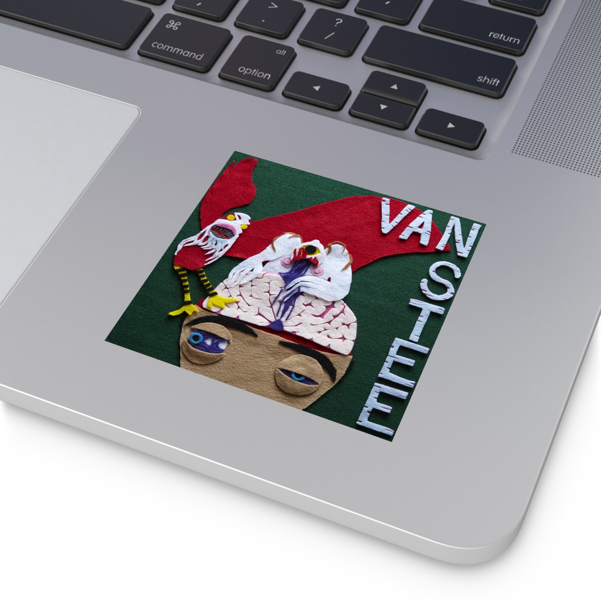 VAN STEE Sticker - Heartbreaker, Nervewrecker, Meansucker album cover