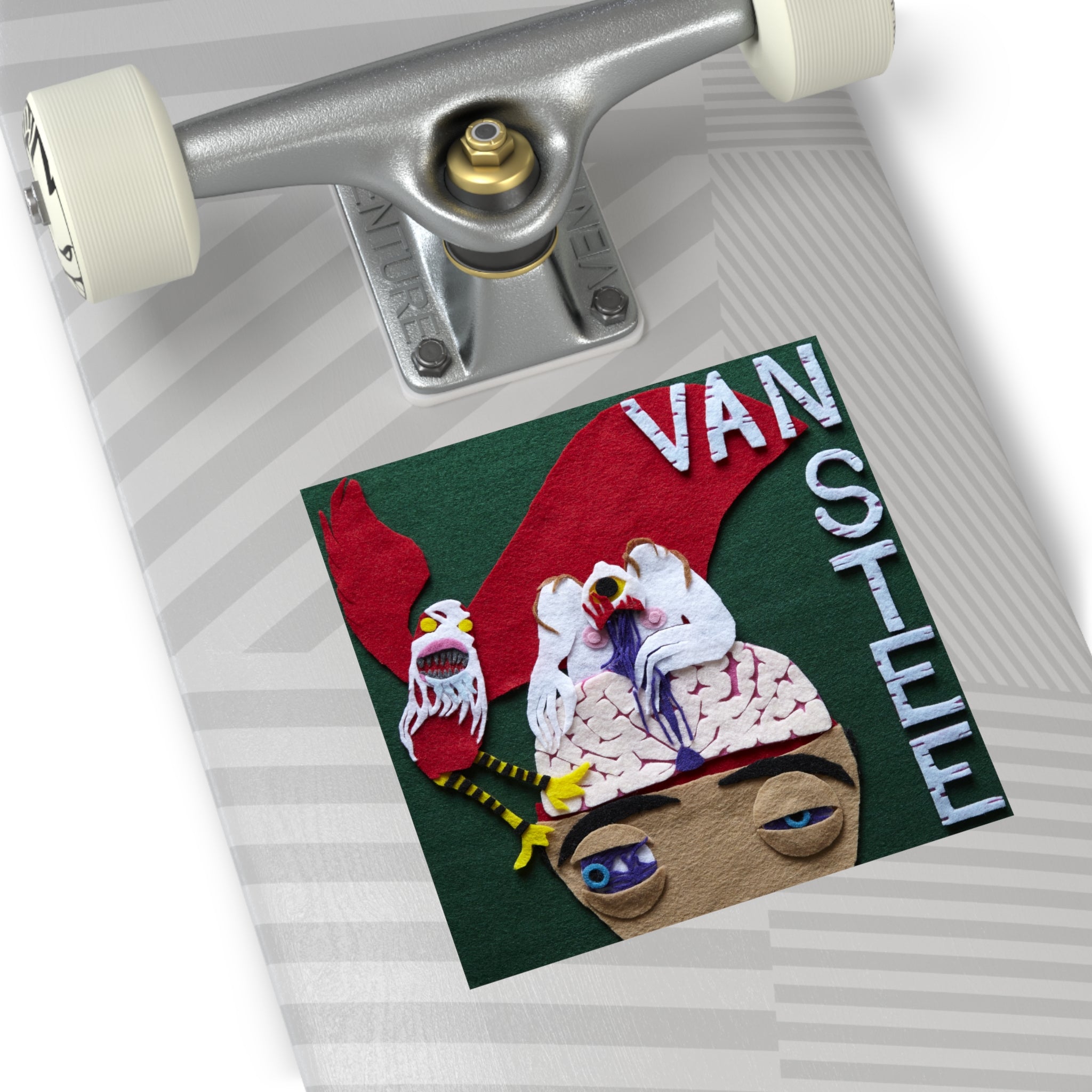 VAN STEE Sticker - Heartbreaker, Nervewrecker, Meansucker album cover